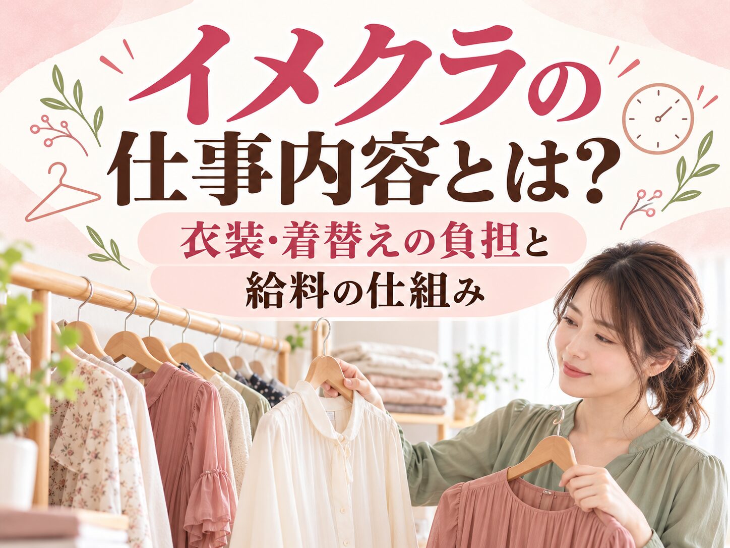 イメクラの仕事内容とは?衣装・着替えの負担と給料の仕組み